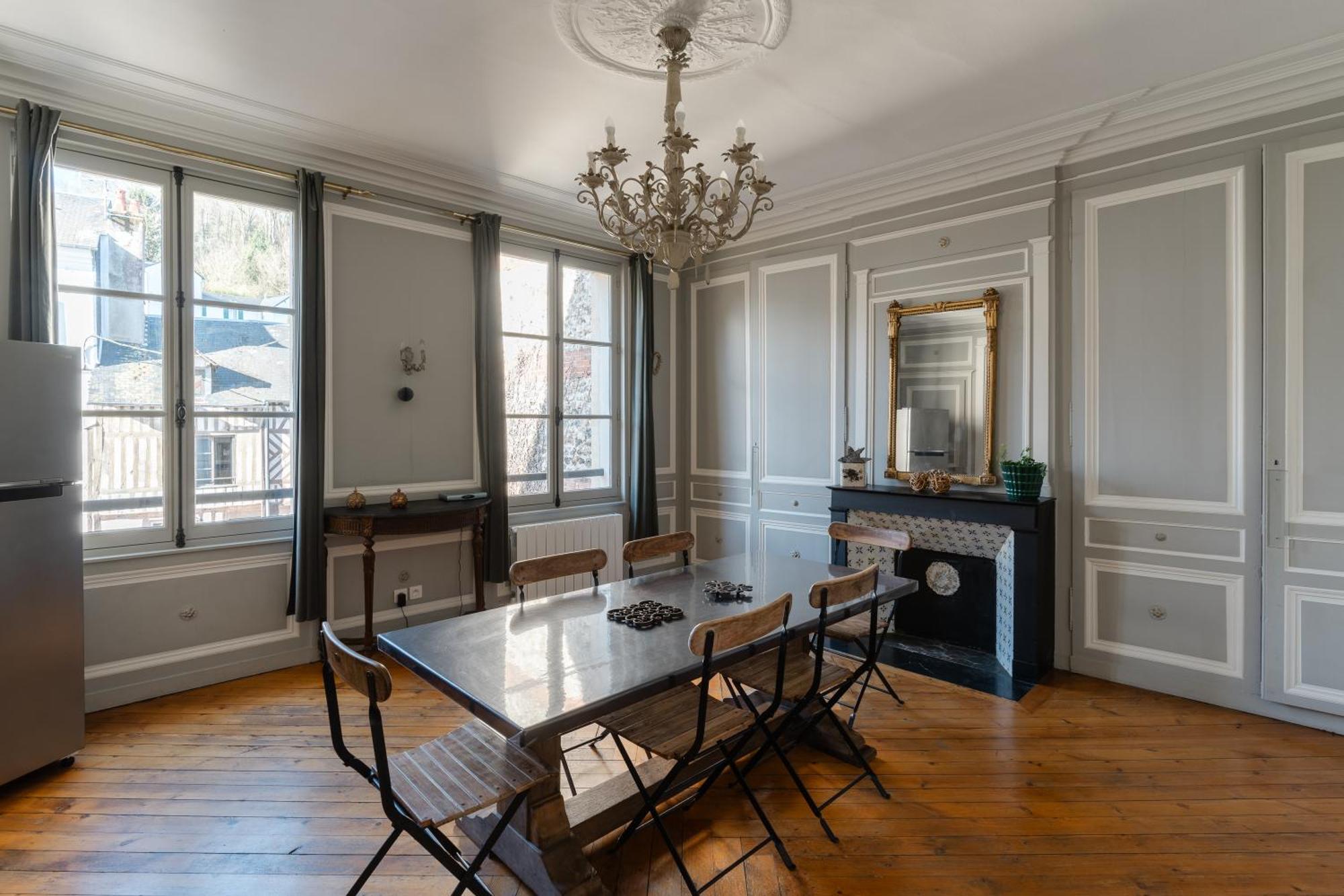 Appartements Du Clos Vorin Honfleur Bagian luar foto
