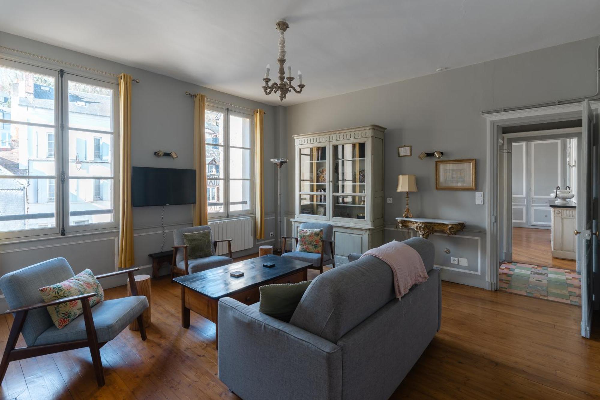 Appartements Du Clos Vorin Honfleur Bagian luar foto